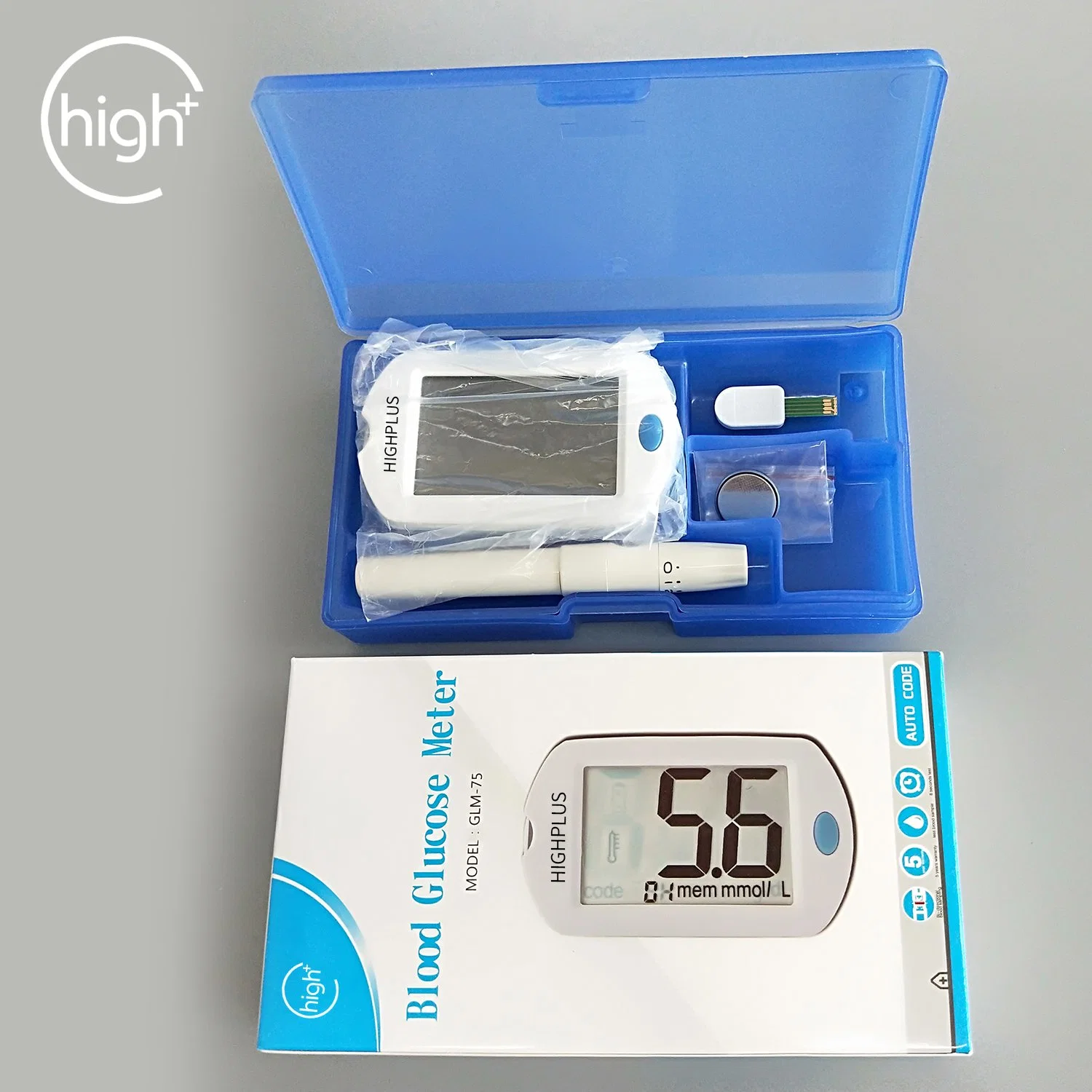 Portable Digital Automatic Blood Glucose Meter