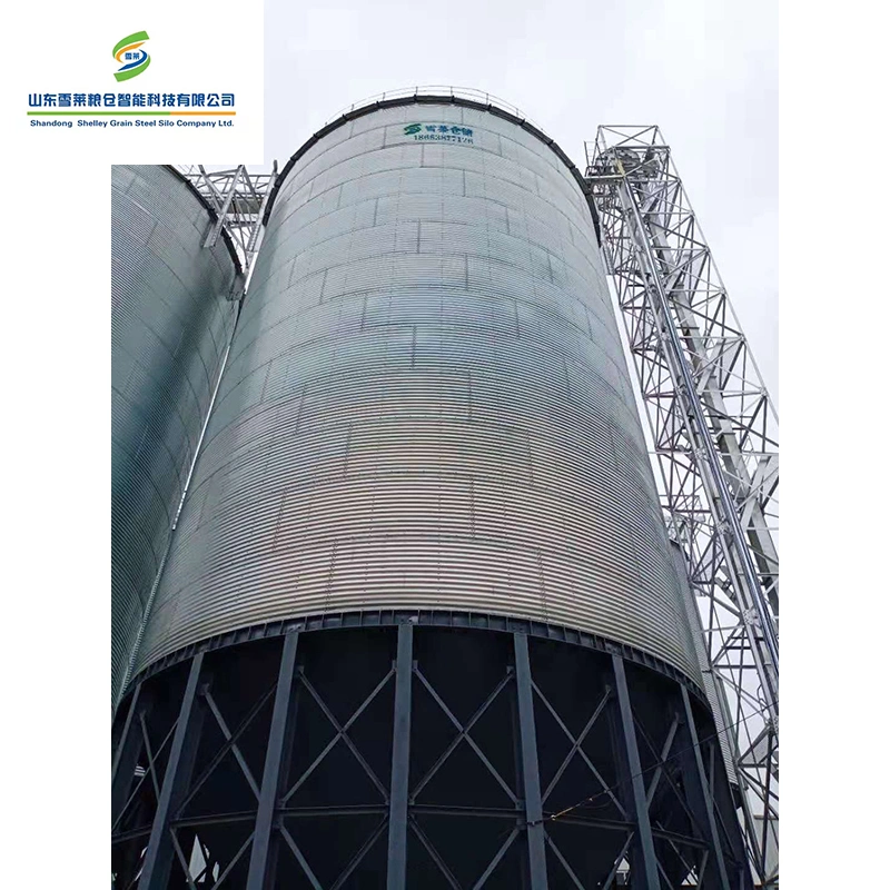 China Manufacture Galvanized Steel Farm Used Corrugated Grain Silo