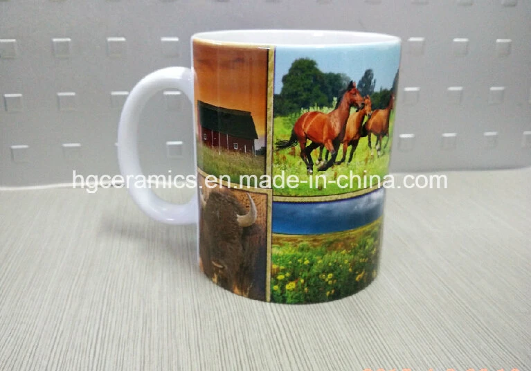 Super White 11oz Sublimation Coated Mug, Sublimation White Mug