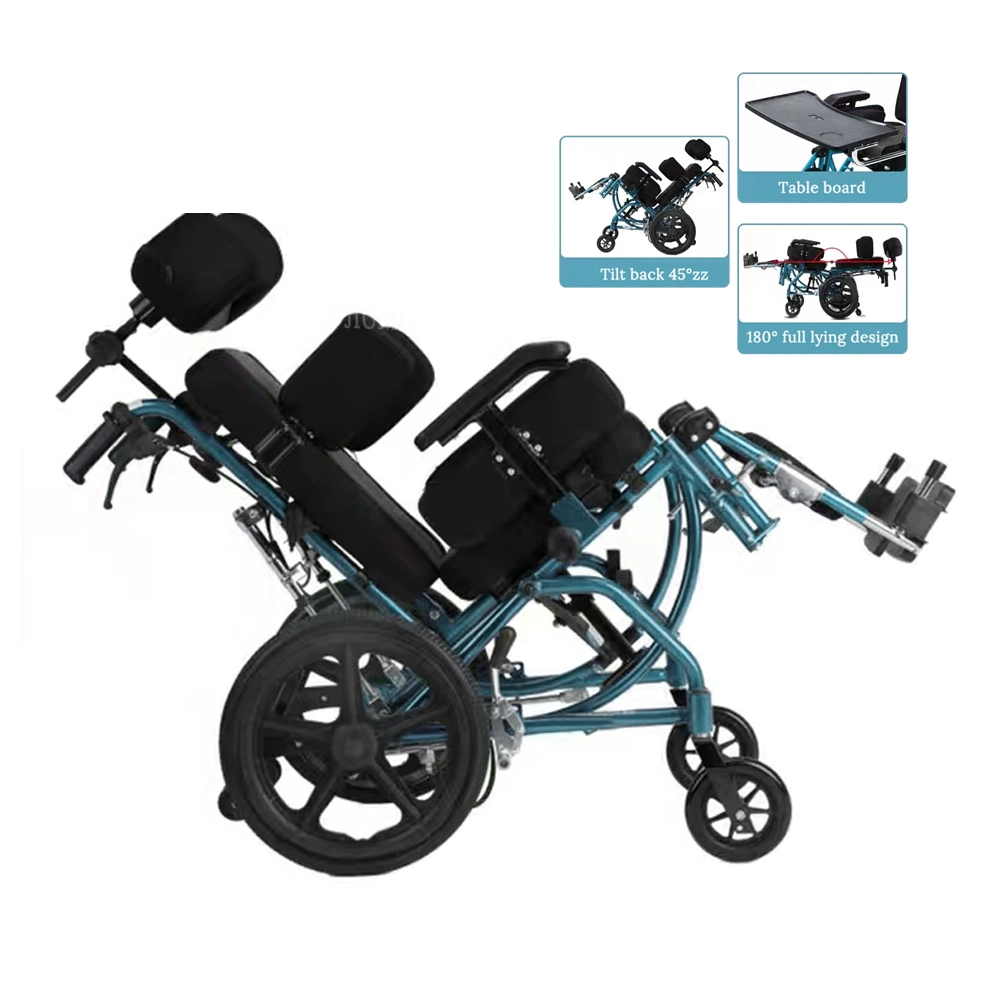 Gelähmte Kinder Tragbare Multifunktionale Rollstuhl Hand Push Scooter