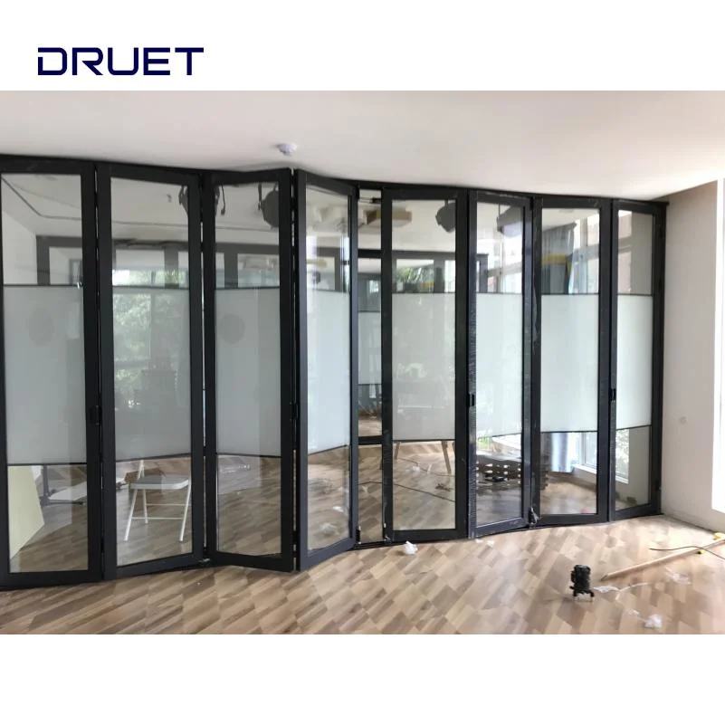 American Standard 90 Degrees Corner Closure Aluminum Folding Door for Mountain House