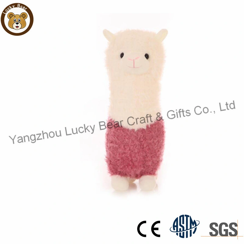 Polyester Fabric Soft Kids Pet Alpaca Toy