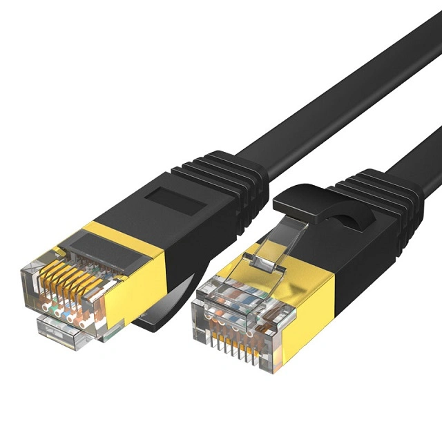 OEM Multi Stranded Coductor of Patch Cord LAN Cable for 28AWG UTP FTP CAT6 CAT6A Cat5e Cat7 Custom Length Computer Network Data Cable