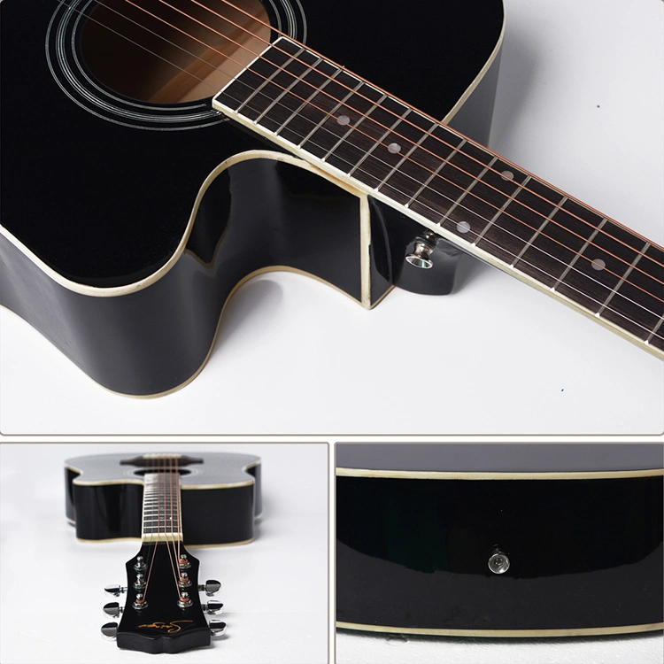 Smiger Brand Professional Upgrade Beginner Acoustic Guitar Pack for E-Shop Hot Sale Folk Guitar Acoustic