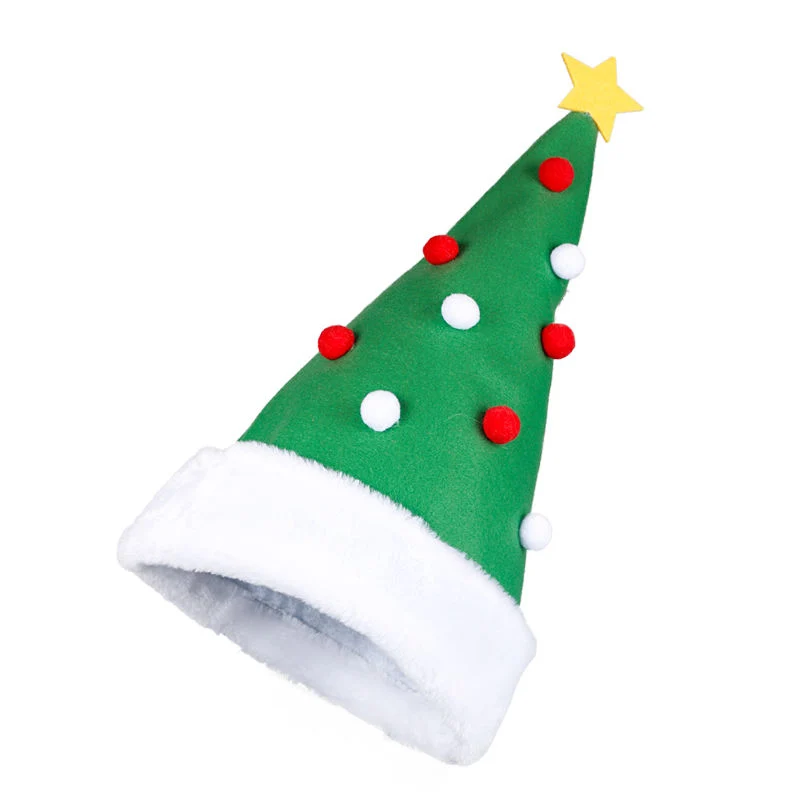 2023 Xmas Snowman Hat Holiday Custom Fabric Decorative Christmas Santa Hats