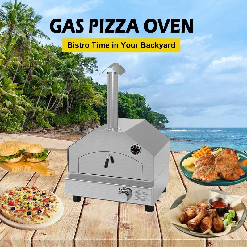 800 Degree Outdoor Pizza Oven Pizza Maker Oven Outdoor Pizza Oven & BBQ Kit at Home