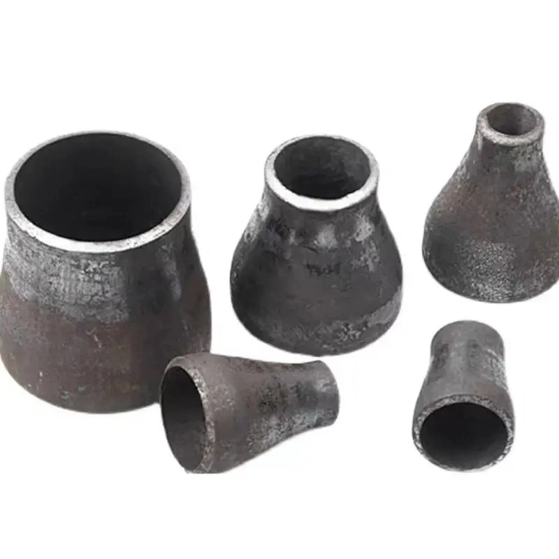 ASTM A234 Wpb A420 Wpl6 Aging Resistant Eccentric Reducing Pipe Fittings Stainless Steel Flange Fittings Carbon Steel Back Butt Welded Reducer Pipe Fittings