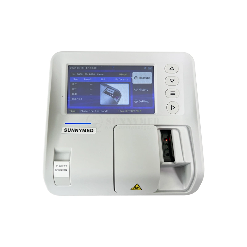 Sy-B2000 Bom Preço Portable Poct Analyzer Seca Analisador de Bioquímica Médica