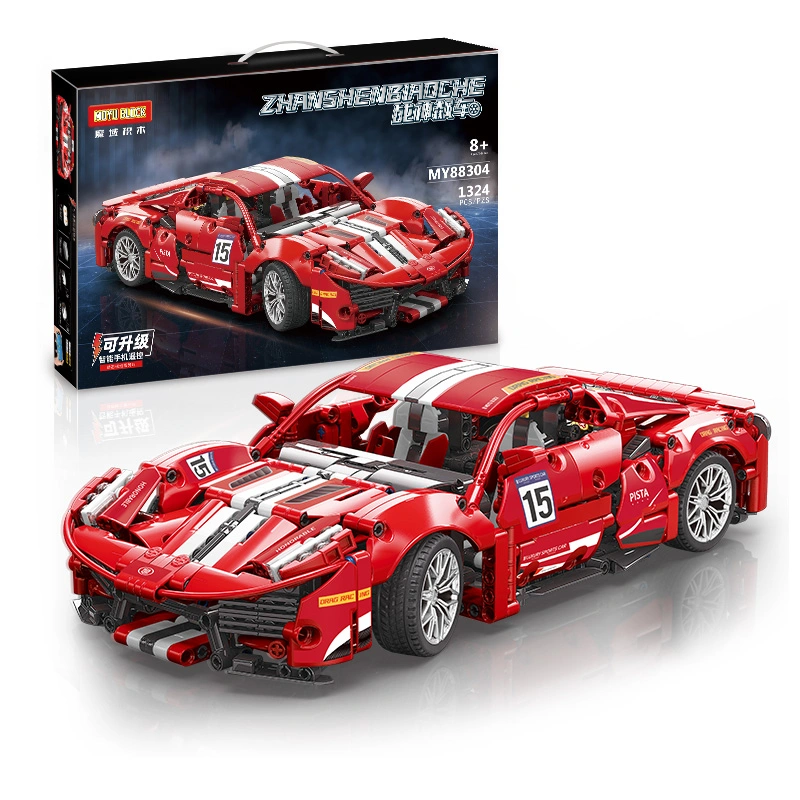 2022 Bricks Toy 1391PCS 1: 14 Sport Car Mechanical Sports Car High-Difficult City Super-Running Building Block Toy