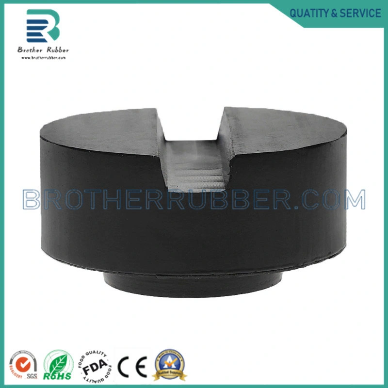 Slotted Frame Rubber Jack Pad for Car Floor Jack