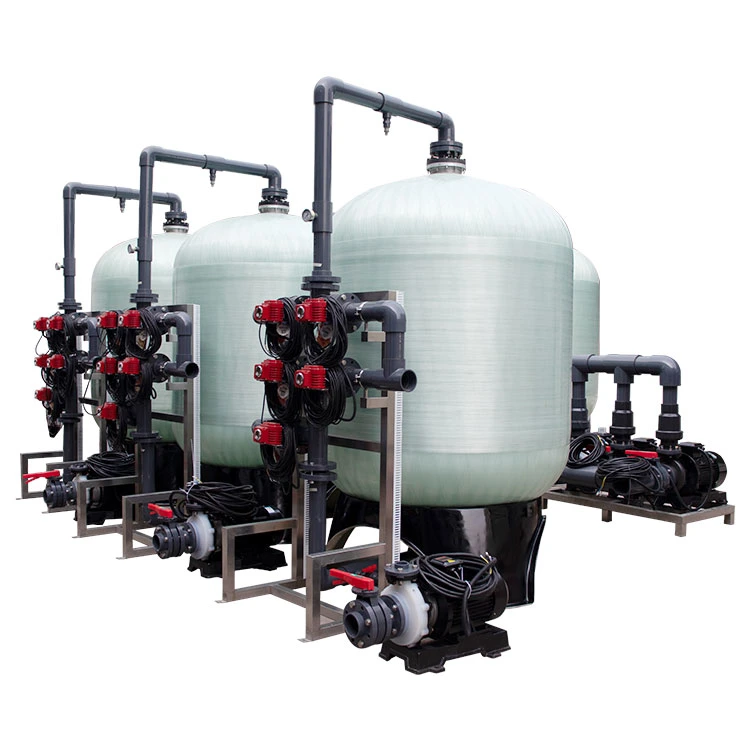 10000lph contenedor de agua de mar Desalinación planta de purificación de agua máquina de tratamiento RO Agua potable pura