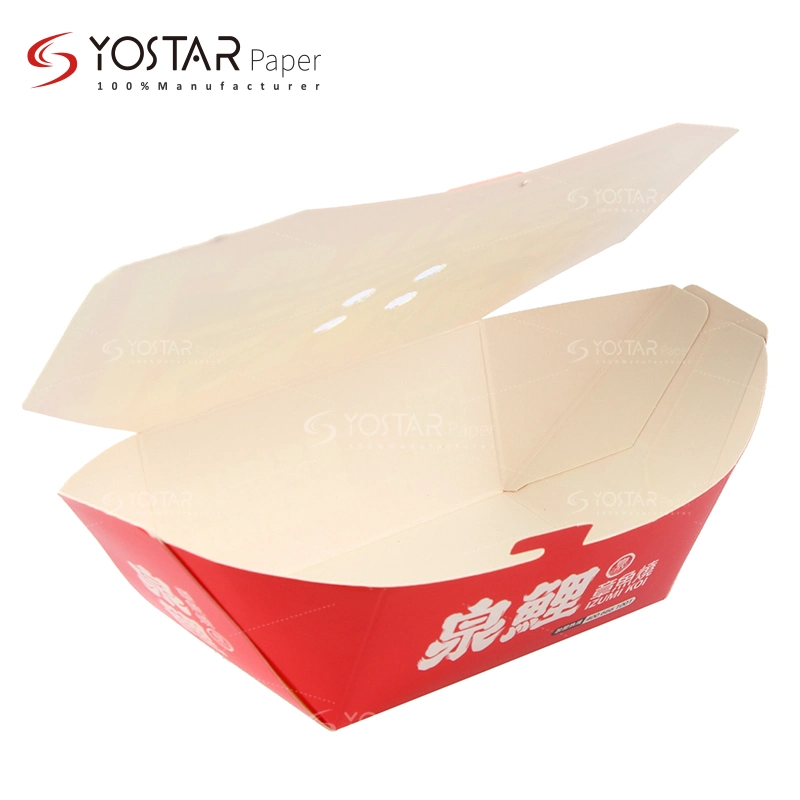 Customized Disposable Snack and Food Packaging Paper Box