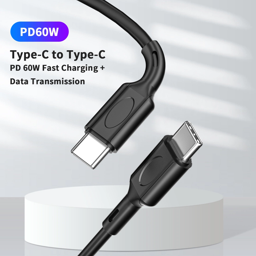 Hot Sale Pd 60W Fast Charging Cable Computer Cable USB C to C Type C Data Cables for Apple