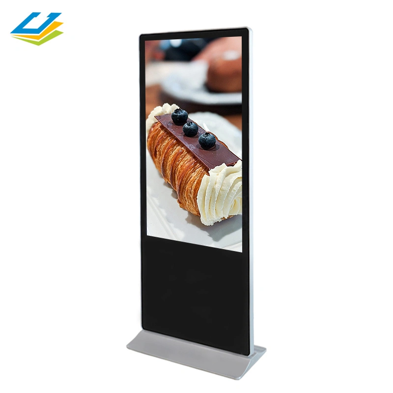 55 Inch Touch Screen Vertical Advertising Machine Interactive LCD Display Screen for Trade Show