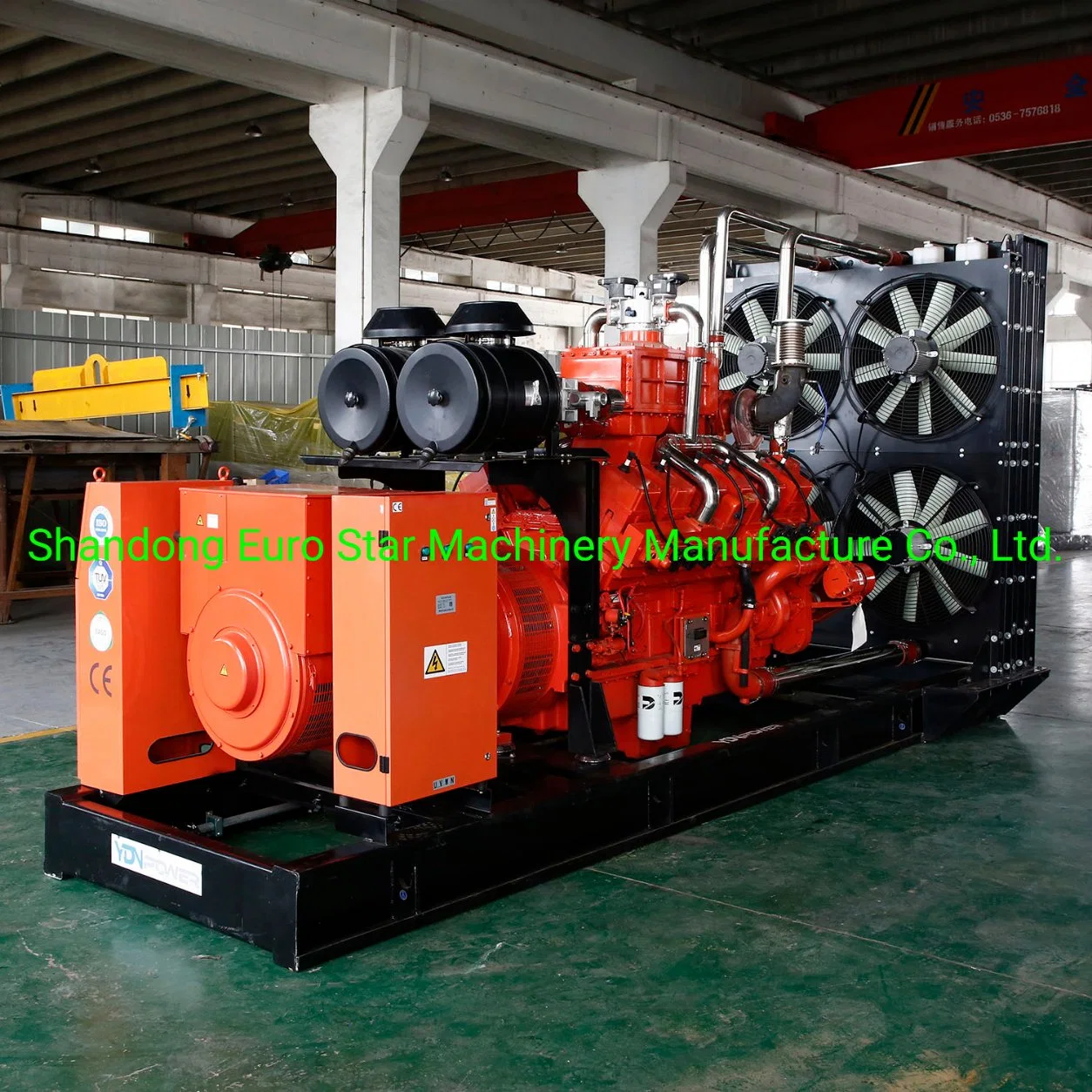 Manufacturers Wholesale/Supplier 500kw Big Size Portable Silent Natural Gas Generator