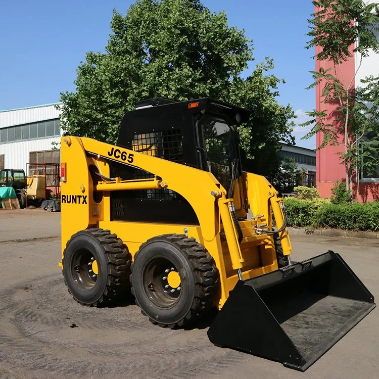 Mini Cargadora Compact Wheel Loader 500kg 700kg Skid Steer Loader for Sale