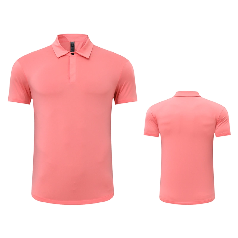 Polo Shirt Gym Wear Men Company Uniform Plain T Shirt Мужская футболка-поло для гольфа с логотипом Custom