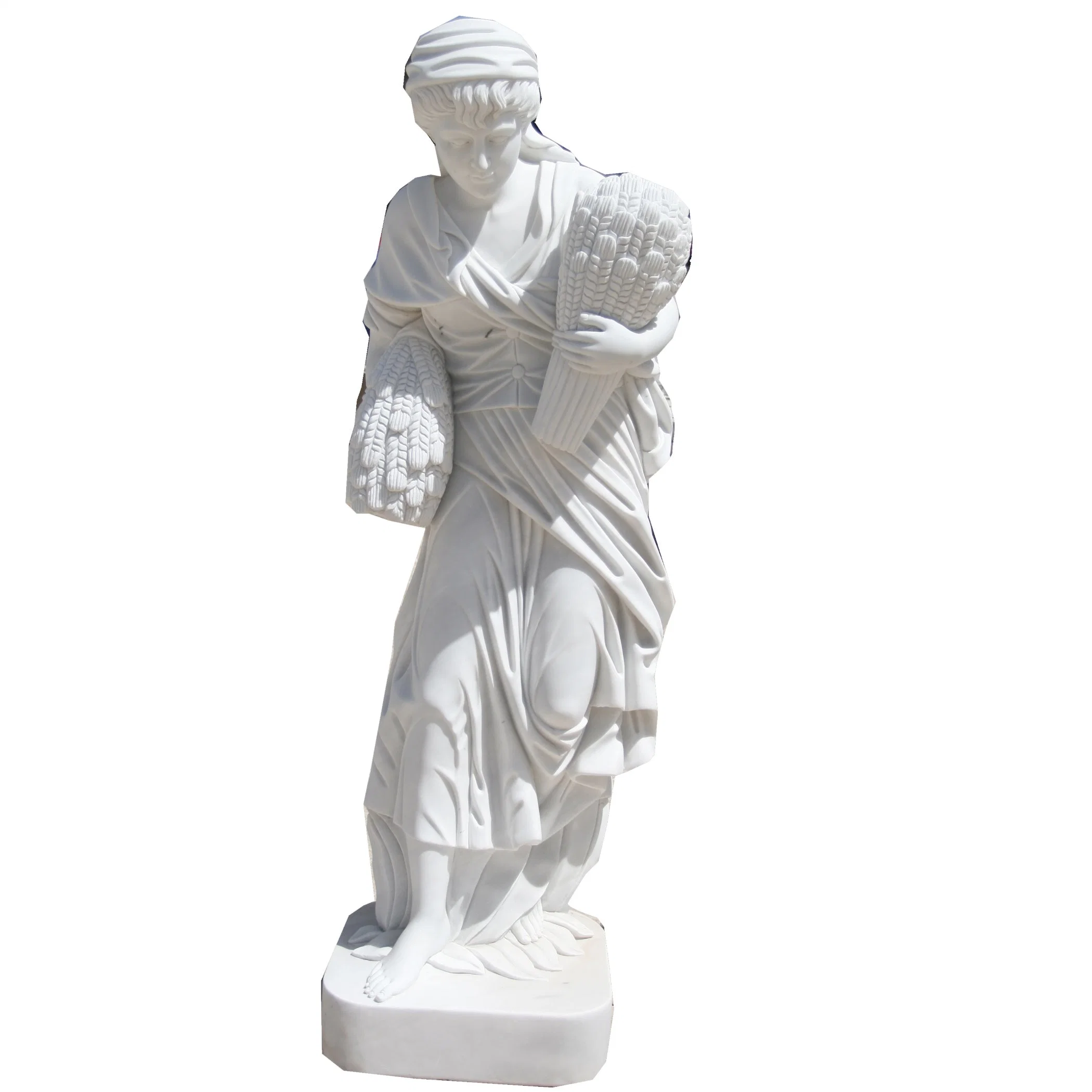 Hot Sale White Marble Four Season Goddess Statue Sculpture