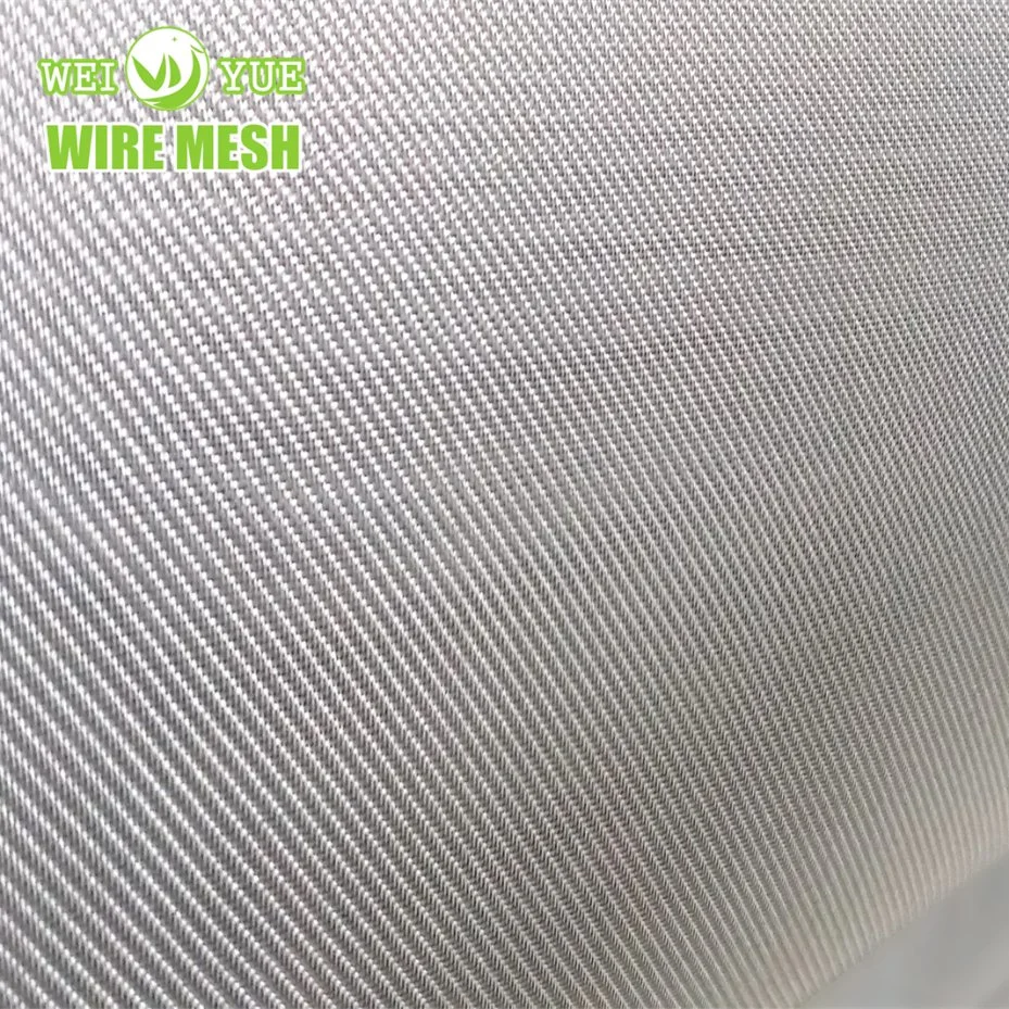 Uns Ss430 Metal Woven Wire Mesh Screen Filter for Refined Sugar