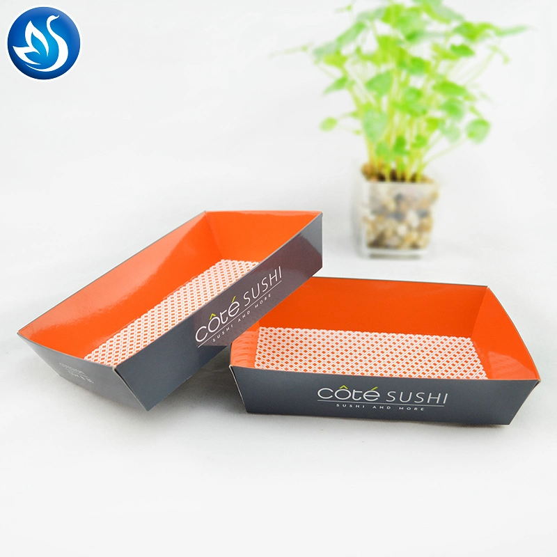 Wholesale/Supplier Recycled Raw Material Rectangle Salad Fruit Lunch Takeaway Food Packaging Kraft Paper Box