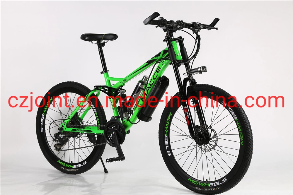 High Speed Fat Tire Electric Mountain Bike Cheap Man Beach Cruiser Bicycle