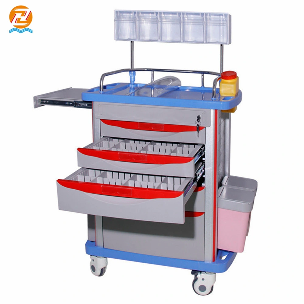 Patient Emergency Equipment Clinic Anesthesia Trolley Hospital Urgical Instrument