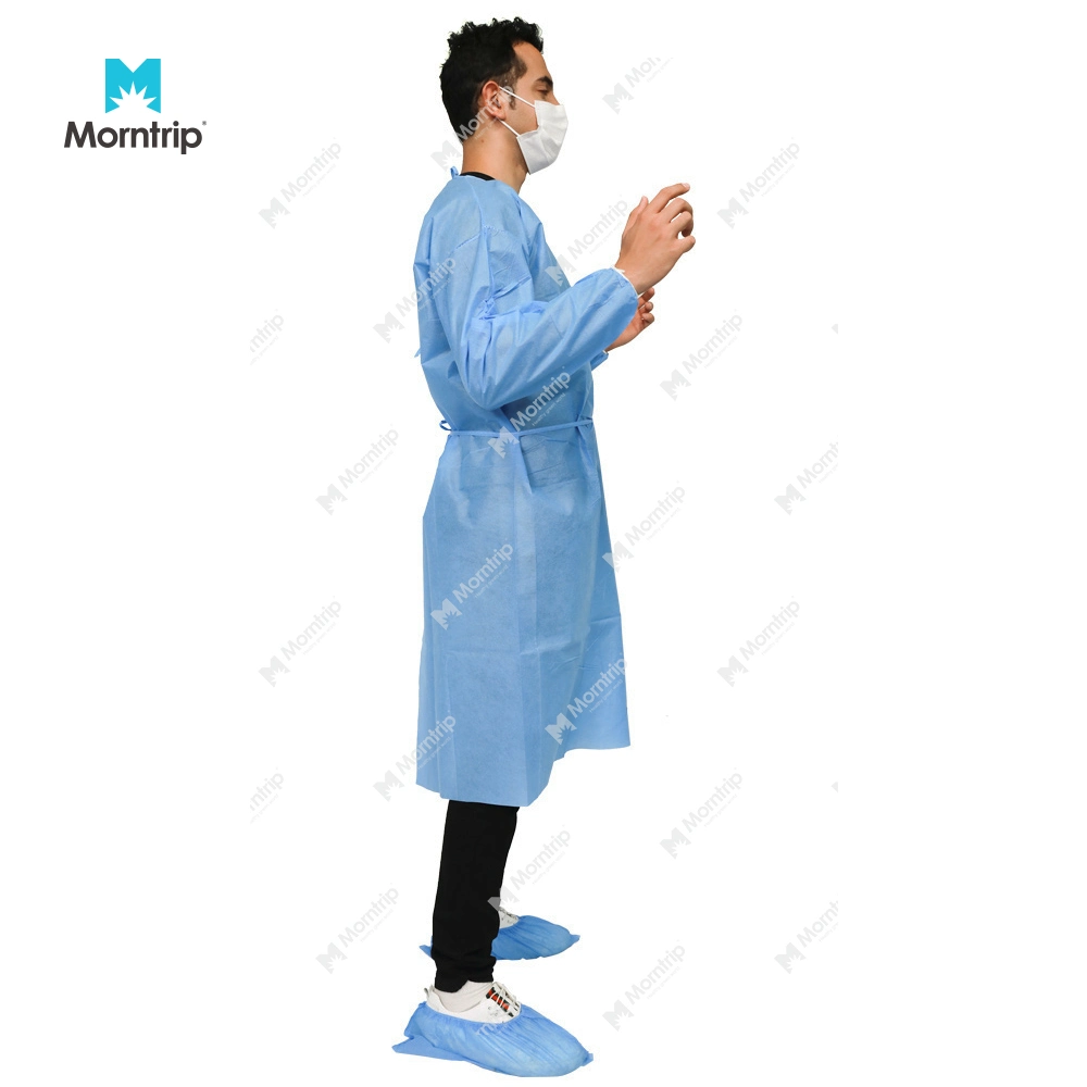 High quality/High cost performance  AAMI Level 1/2/3/4 SMS Nonwoven Hospital Doctor Sterile Protective Clothing Isolation Non Woven Medical Supply Disposable Surgical Gown