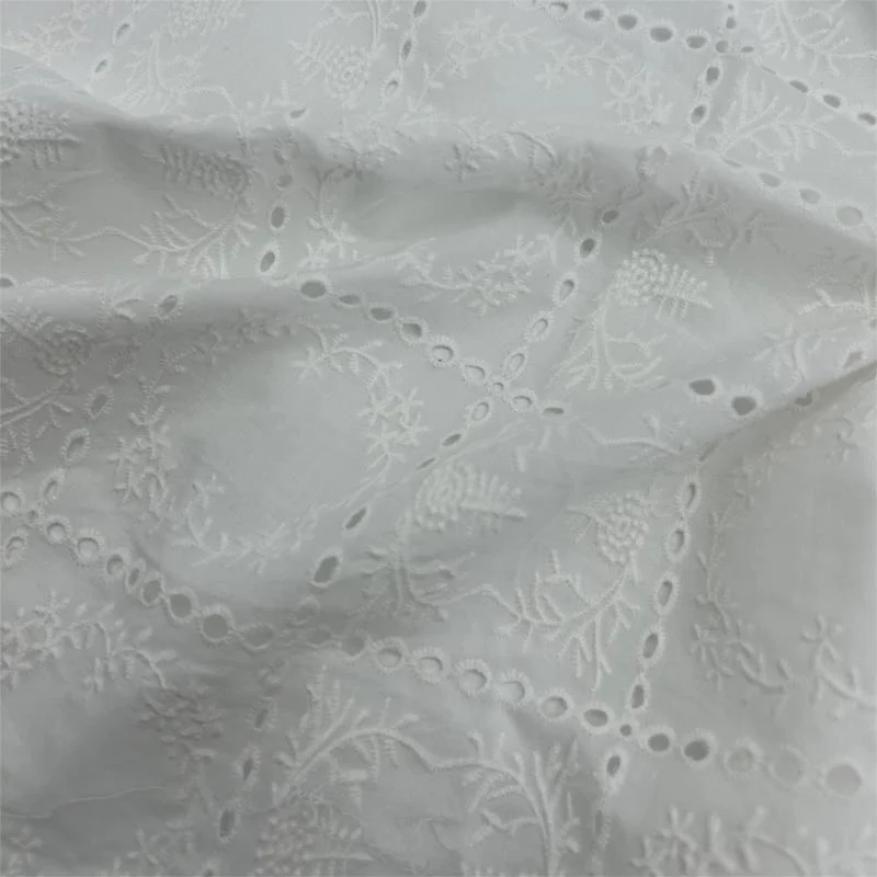 Yigao Textile Wedding Embroidery Fabric Dress Shirt Fabric