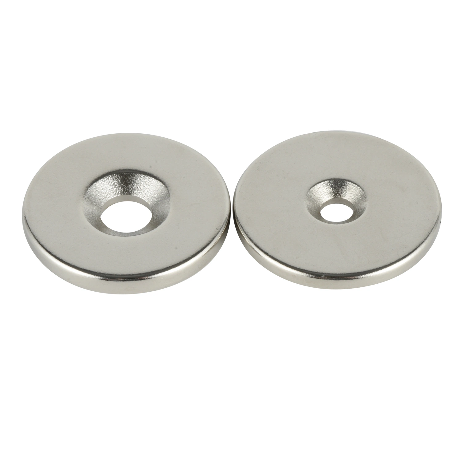 Customize Industrial N45h Nickel Neodymium NdFeB Punching Ring Magnet for Audio Speaker