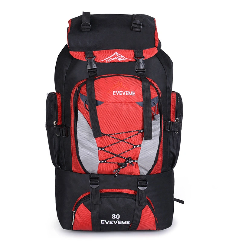 80L grande capacidade da mochila de náilon para roupa suja Piscina Camping viajar à prova de Caminhadas Backpack