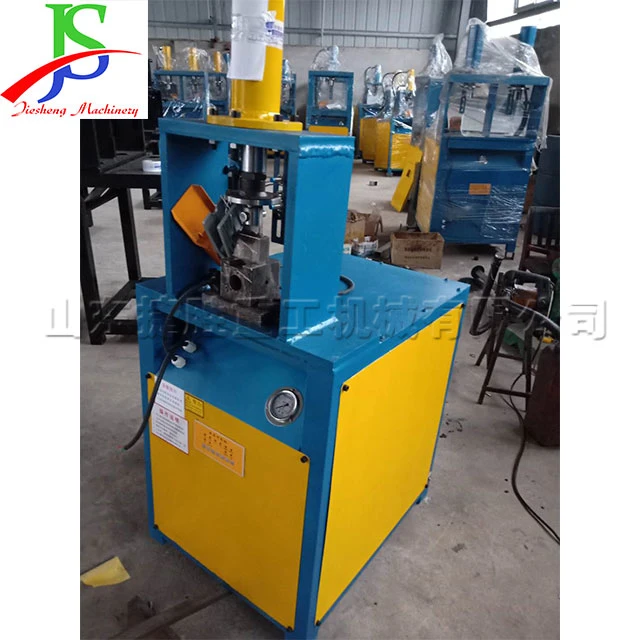 Hydraulic Steel Pipe Punching Machine Galvanised Pipe Bevelling Device