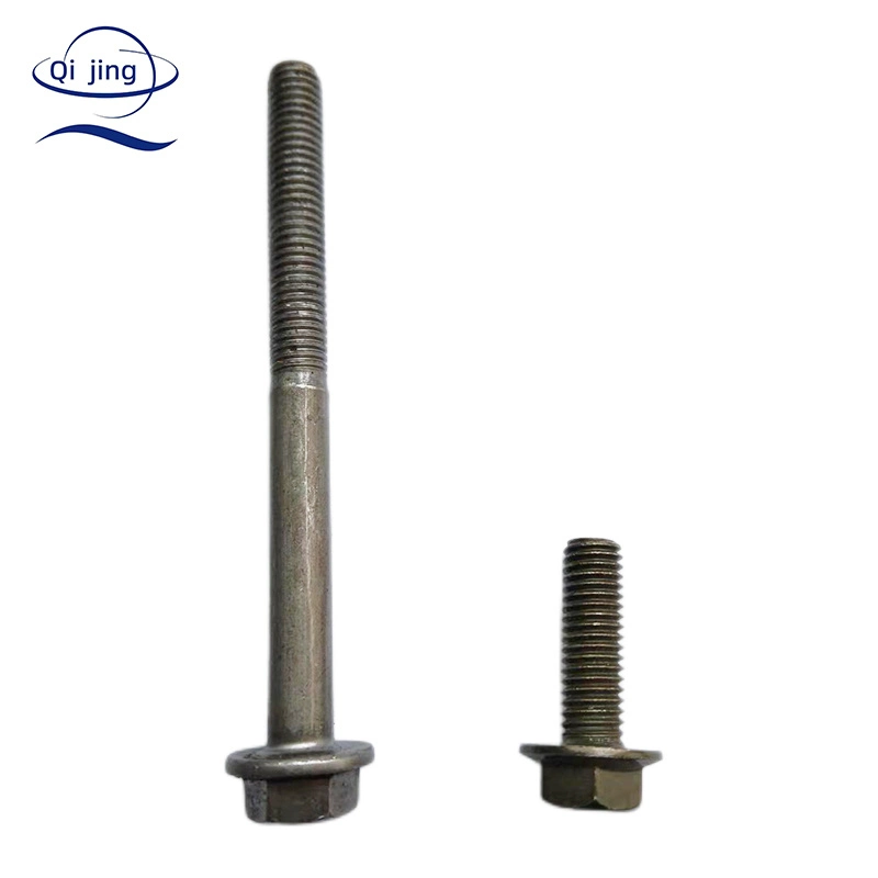 Original Factory Supplied Class 4.8 8.8 10.9 DIN 6922 Hexagon Flange Bolts Withreduced Shank