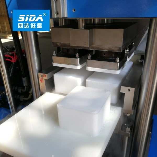 A Sida Kbk-100 Full automatic Gelo Seco Bloquear a máquina para transporte de Refrigeração