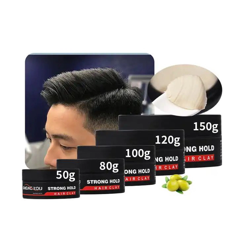 OEM/ODM Private Label Hair Styling Wax Product Professional Firm Hold Mens Hair Mud Matte Clay