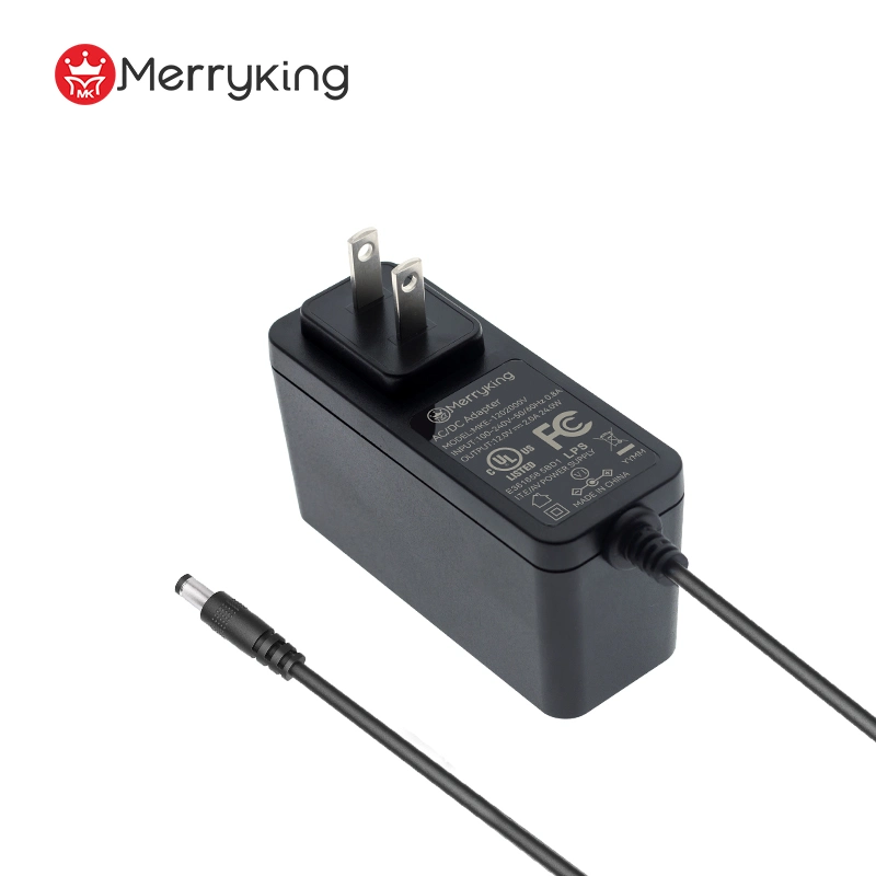 Nós Plug 12V preto Adaptador de alimentação com fio portátil mudou de luz 12.6 V Lítio 18650 Carregador de Bateria 1000mA acessórios