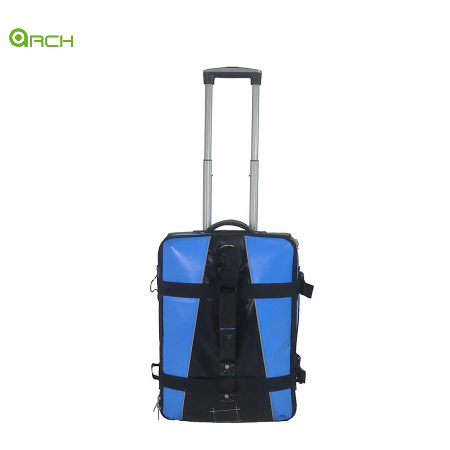 19" Fashion Trolley Travel Tarpaulin Luggage in Double Layer