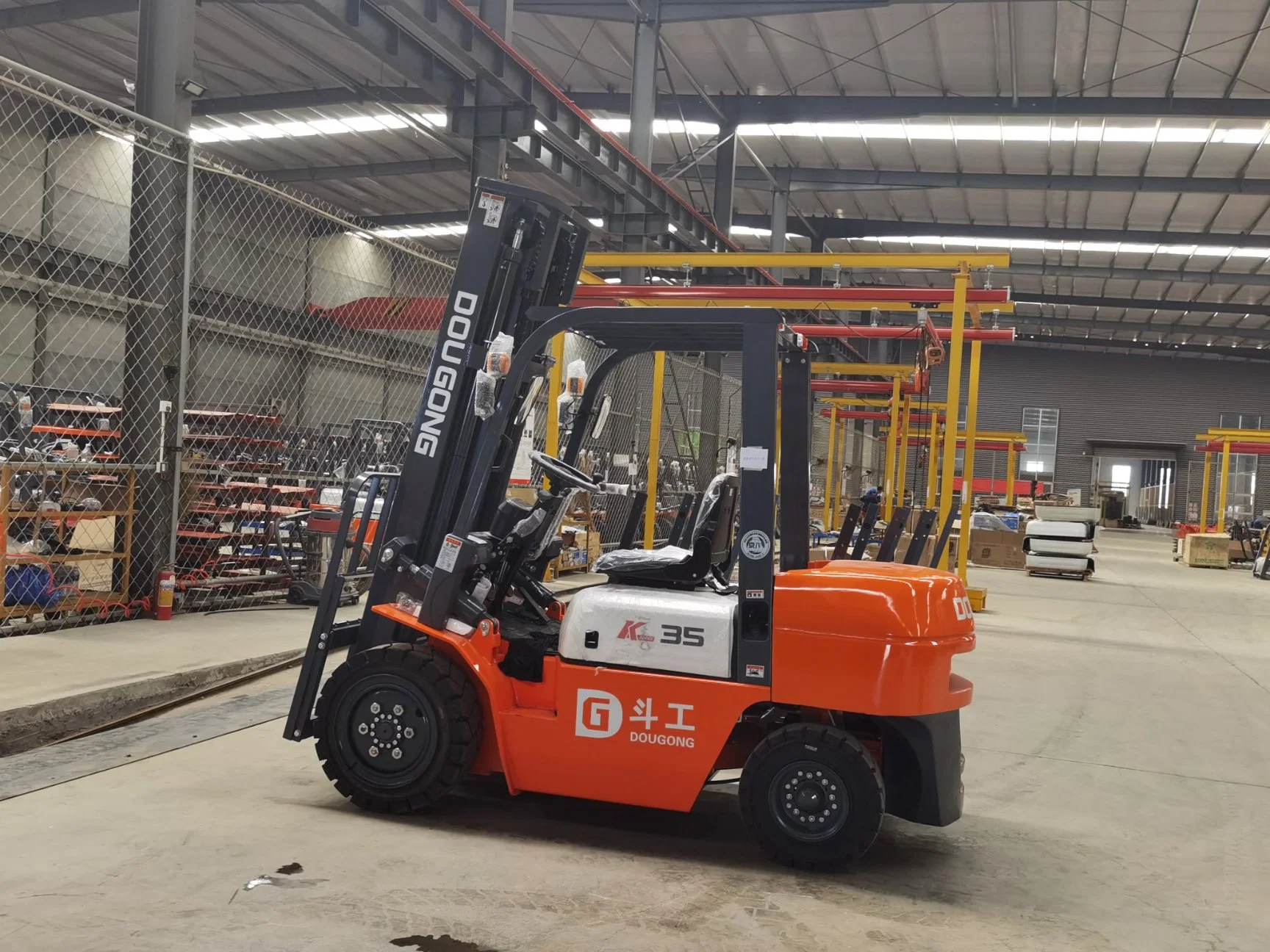 Cheap Price 3.5 Ton Diesel Forklift Used Price with Accessories