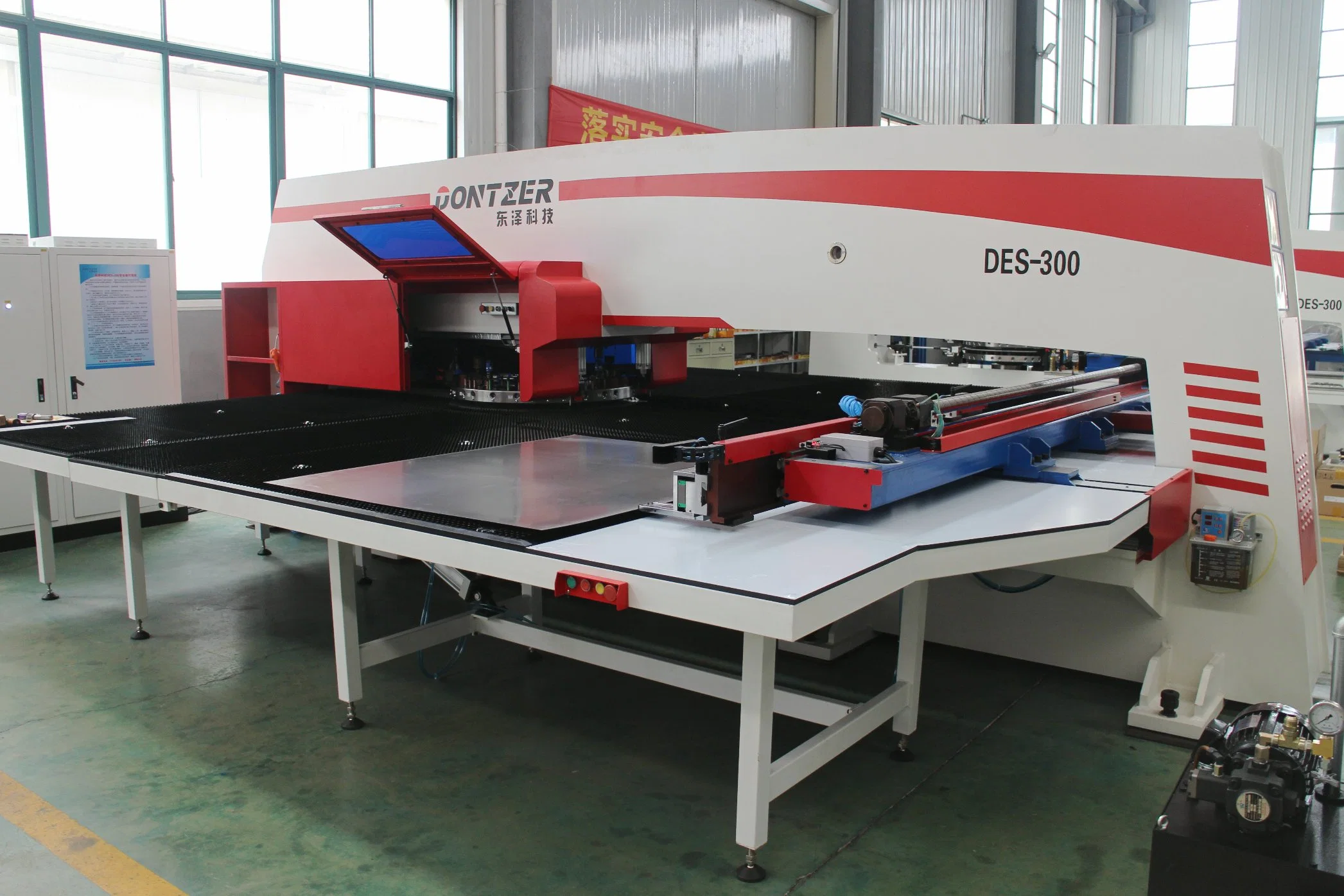 Original Factory- Mechanical Driven CNC Turret Press Punching Machine for Stainess Steel, Copper, Aluminum Blinds, Shutters, Shades, Cabinet