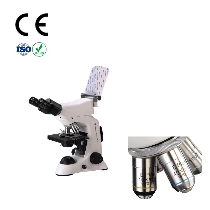 INSTRUMENT DE laboratoire DE dressage 1000X pour microscope trinoculaire Olympus