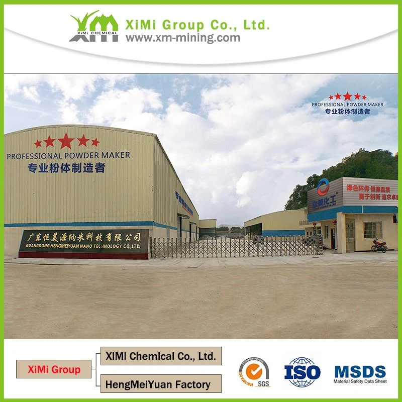 Ximi Group Purity 93% sulfate de baryum naturel, 94% contenu en BaSO4, produit par ISO Factory, poudre blanche, produit si populaire sur le marché sud-est asiatique.