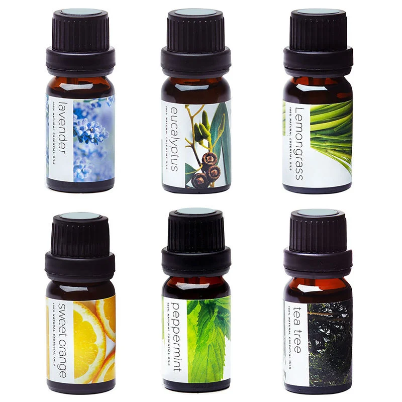 100% Pure Aromatherapy Essential Oil Set-6 Pack