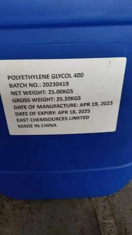 High quality/High cost performance  Polyethylene Glycol 400 Industrial Grade