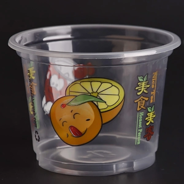 Disposable Plastic Bucket for Food