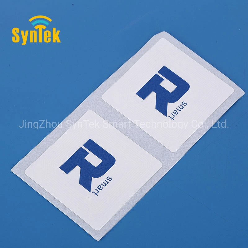 RFID Hf Ntag213 Smart Tag White Paper Roll Label NFC Sticker