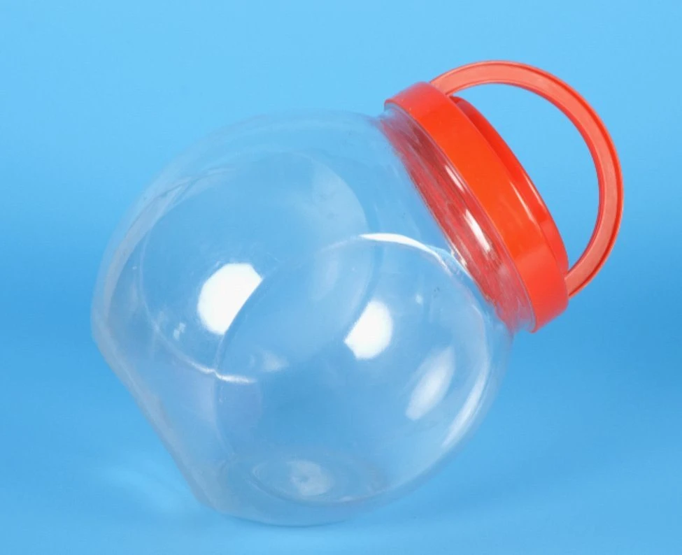 عبوات تغليف مختلفة مخصصة حاويات شفافة حاويات توزيع زجاجات البلاستيك PET زجاجة مياه