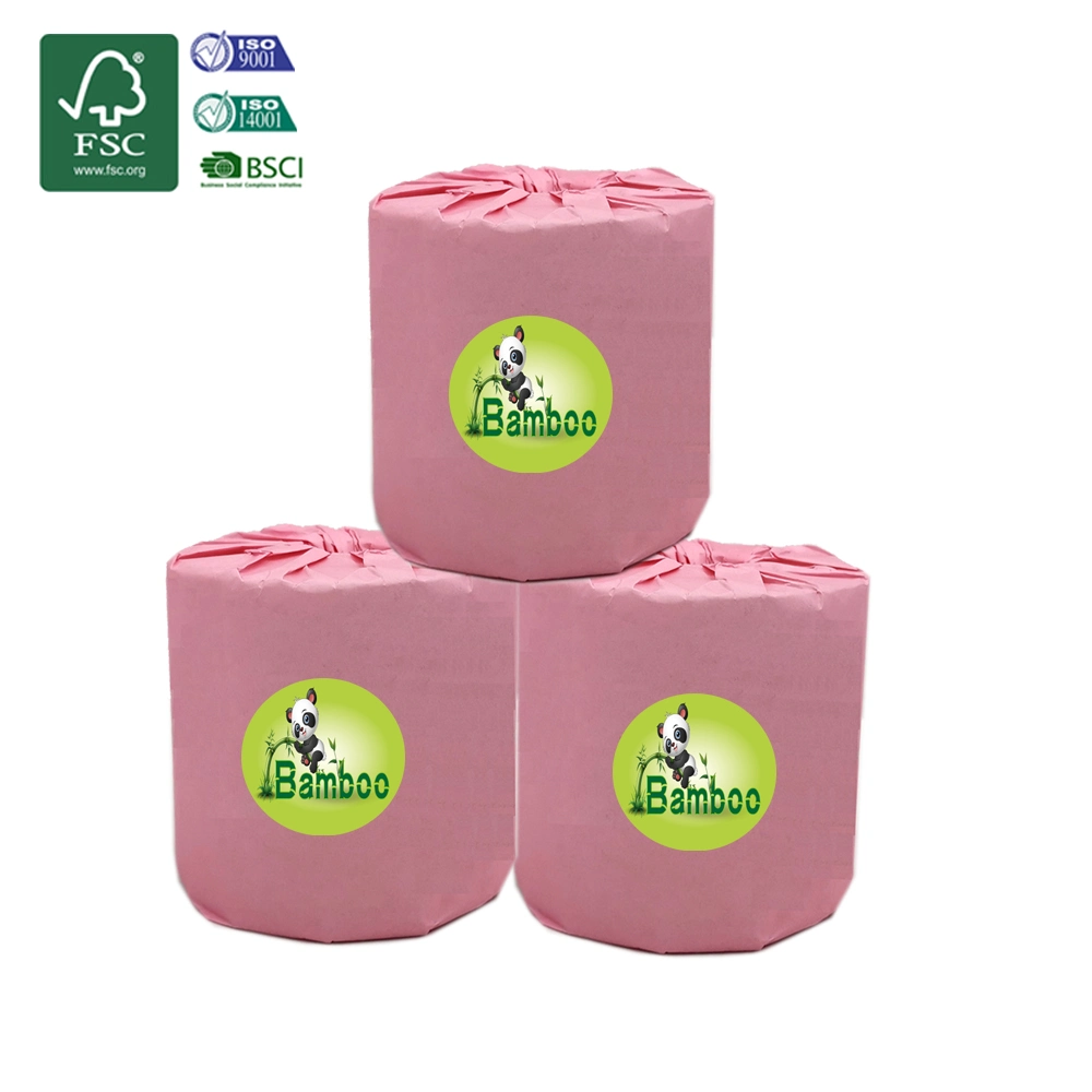 OEM Custom High quality/High cost performance  Import Bulk Biodegradable 3ply Bamboo Toilet Tissue Paper