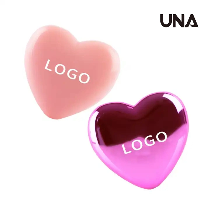 Индивидуальный логотип Частная этикетка Косметика Blusher Palette Форма сердца Вегань Макияж с одной выцветшей