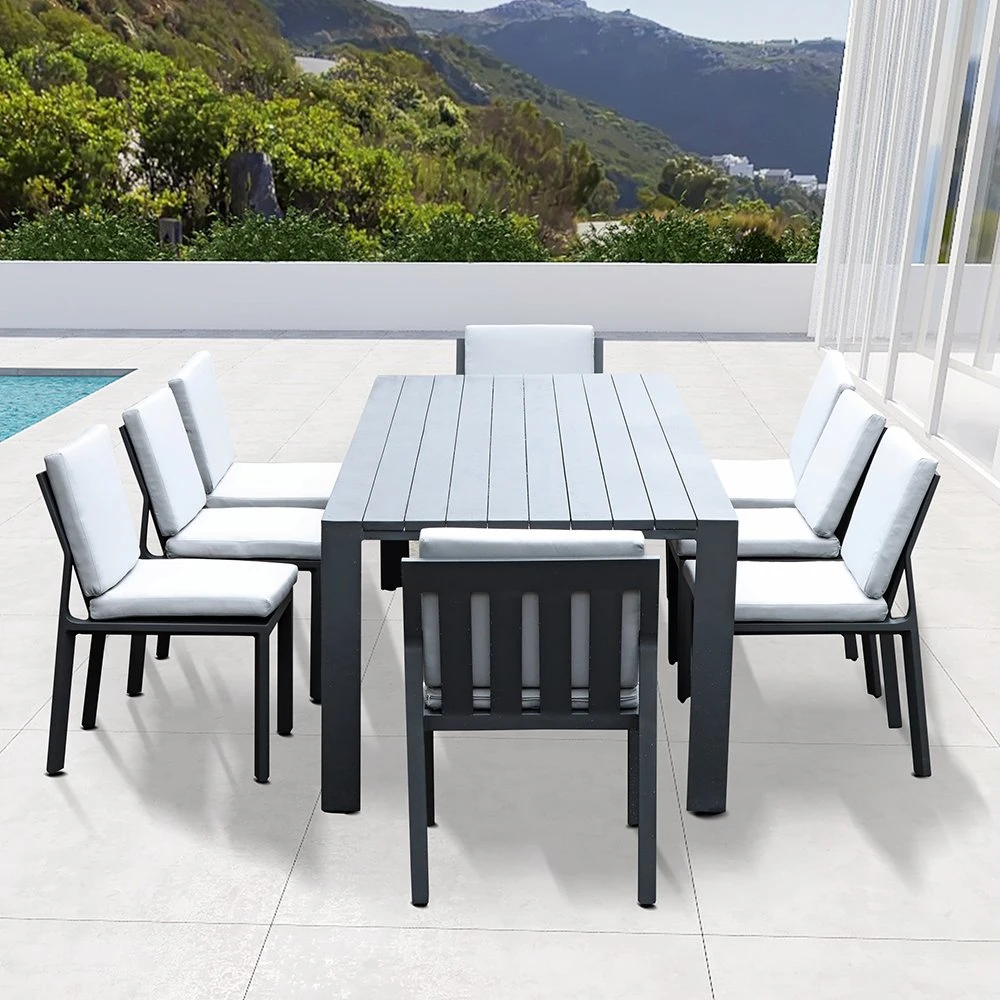 New Outdoor Darwin Bistro Dining and Chair Garden Rattan Table