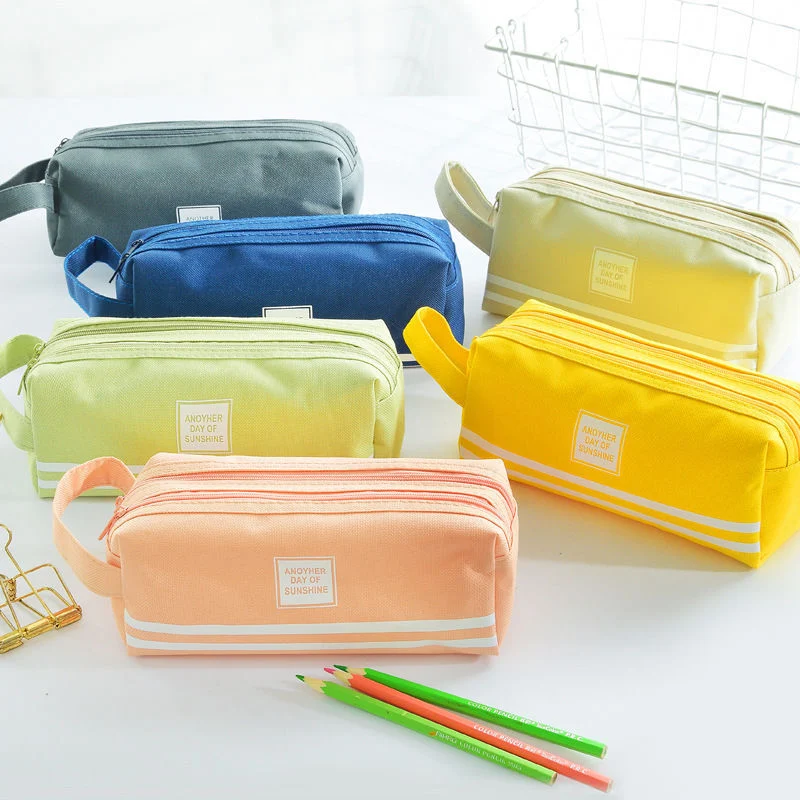 Wholesale/Supplier Custom Hot Sell Capacity Pencil Case Creative Pen Bag