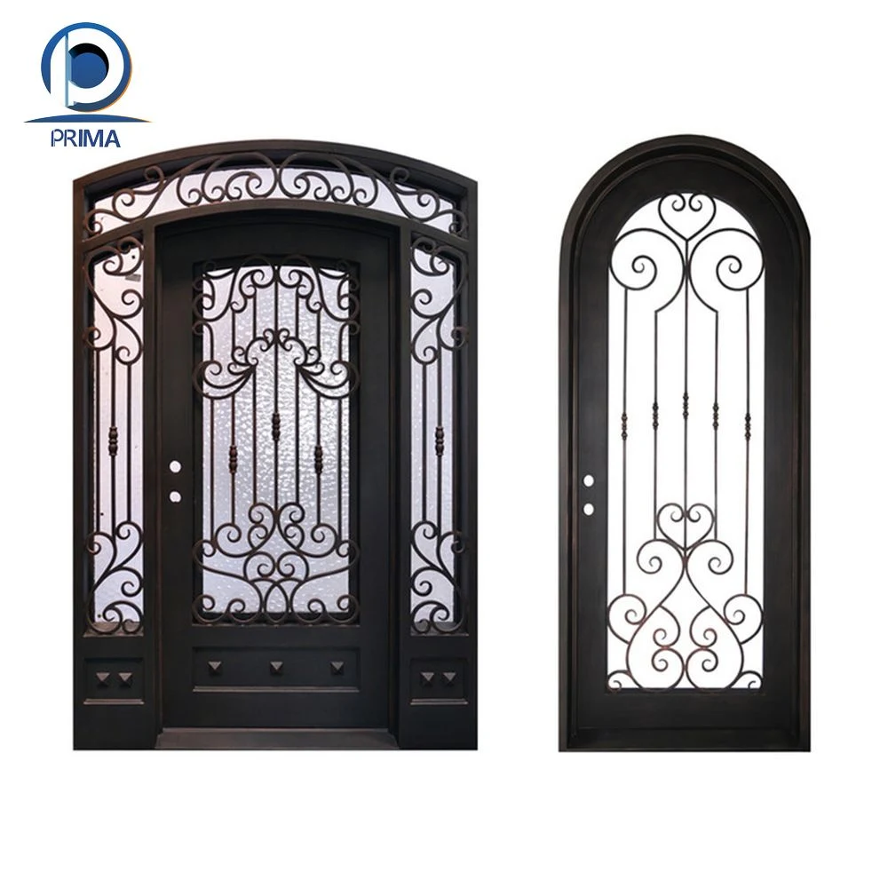 Prima Decorative Modern Metal Driveway Gates Wrought Iron Gate